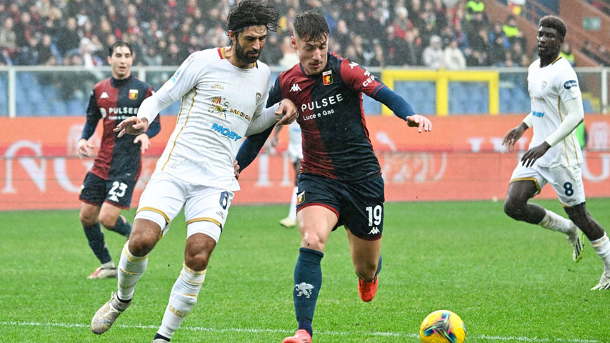 กัลโช่ ซีรีย์ อา อิตาลี : กายารี่ VS เจนัว